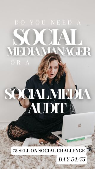 BEFORE YOU RUSH TO HIRE A SOCIAL MEDIA MANAGER…

I know the idea of getting social media completely off your plate feels like a great idea but it’s also a long term financial commitment that removes a little flexibility in your business.

If you are: 
✅ posting consistently 3-5 times a week
✅ posting stories most days
✅ making some sales off social media

You likely just need a little direction and focus rather than full-scale social media 

But if you’re:
❌ ghosting social media frequently
❌ blanking on stories
❌ getting zero sales

You need a full social media overhaul and likely need a larger social media package to get you started.

If you are looking for a little social media help, send me a DM or click my link in bio to check out how I might be able to help your small business. 

#socialmediamanager #socialmediaforsmallbusiness #socialmediacontent #onlinebusinessowner #onlinebusiness #smallbusinesswomen #smallbusinesscontent